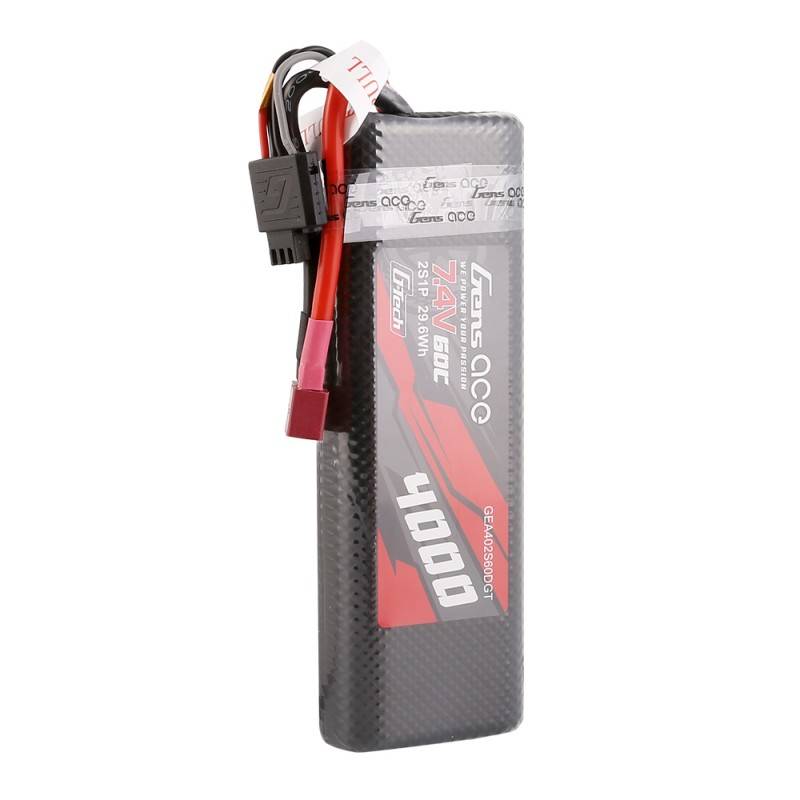 4V 60C 2S1P HardCase T-plug