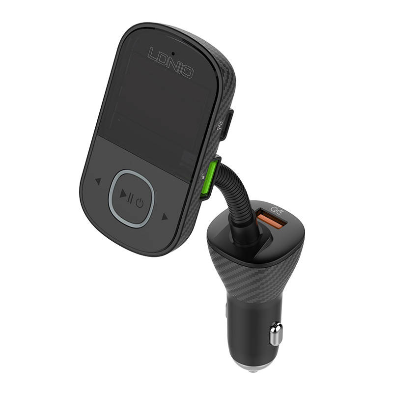 USB-C Transmiter FM + USB-C to Lightning cable