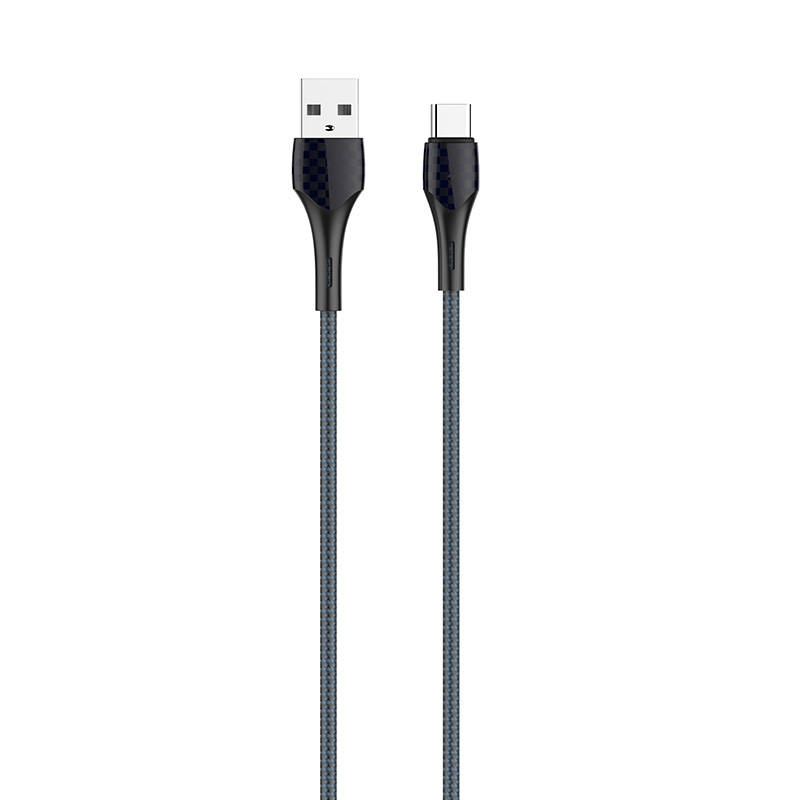 1m  USB - USB-C Cable (Grey-Blue)