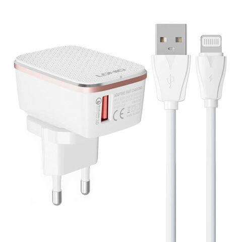 Wall charger A1204Q 18W +  Lightning cable