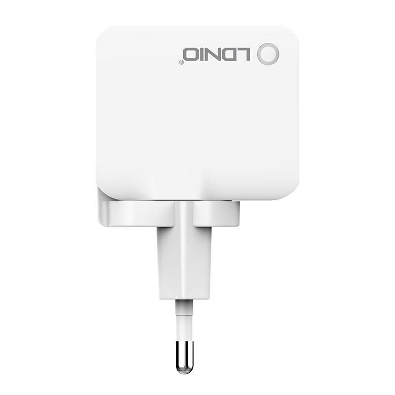 Wall charger  LDNIO A2203 2USB + USB-C cable