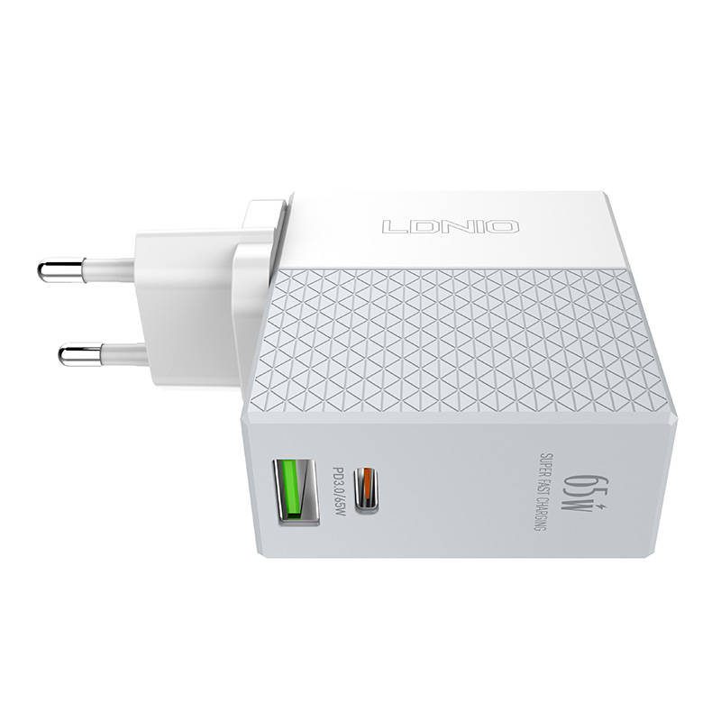 USB-C 65W + USB-C - USB-C cable