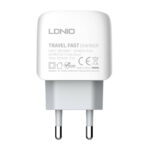 Wall charger LDNIO A3312 3USB + USB-C cable