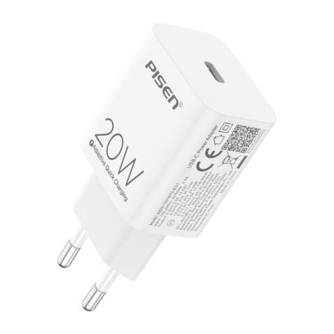 Wall Charger Pisen 20W PD (white)