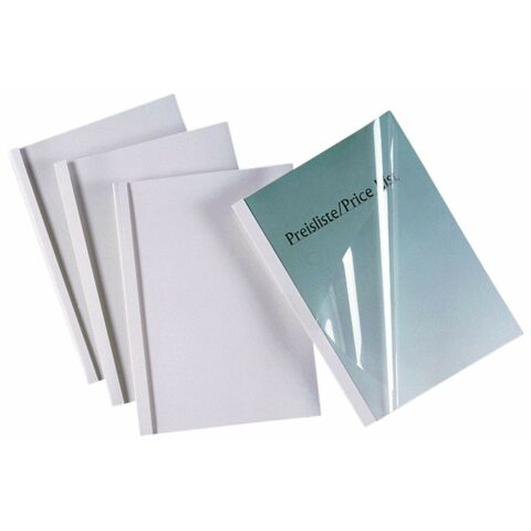 Φάκελος GBC 100 Μονάδες Θερμική Λευκό Διαφανές A4 PVC