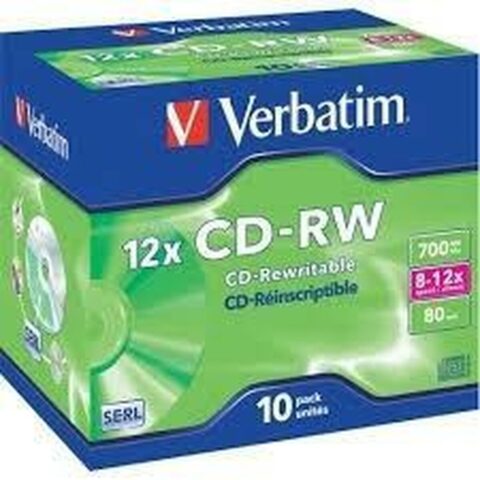 CD-RW Verbatim    x10 700 MB 12x