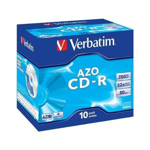 CD-R Verbatim Crystal x10 700 MB 52x