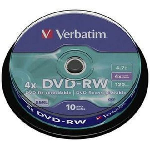 DVD-RW Verbatim    x10 Μαύρο 4