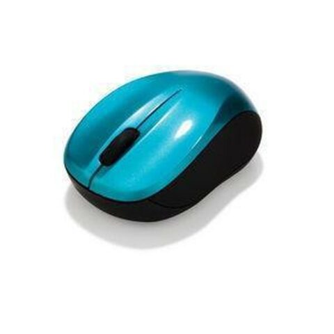 Ασύρματο ποντίκι Verbatim Go Nano Συμπαγής Υποδοχέας USB Μπλε Μαύρο Τυρκουάζ Κυανό 1600 dpi