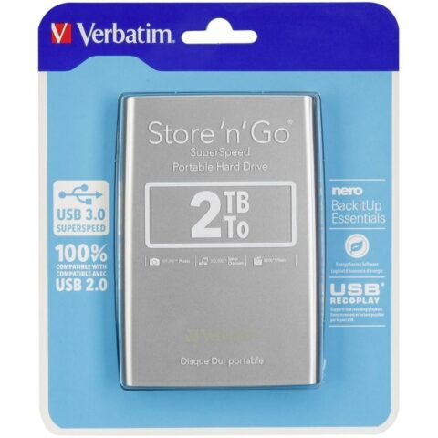 Εξωτερικός Σκληρός Δίσκος Verbatim Store 'n' Go  2 TB SSD