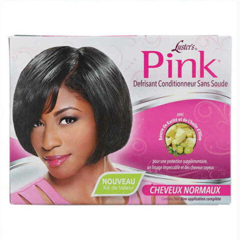 Θεραπεία Mαλλιών Ισιώματος Luster  Pink Relaxer Kit Regular