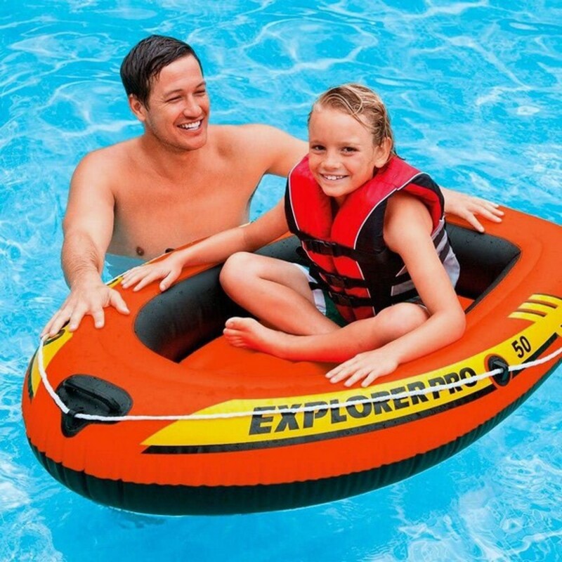 Inflatable Boat Explorer 50 Intex (137 x 85 x 23 cm)
