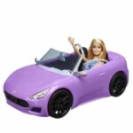 Κούκλα Barbie And Her Purple Convertible