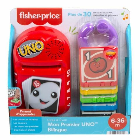 Διαδραστικό Παιδικό Παιχνίδι Fisher Price My First Bilingual Uno