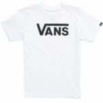 Παιδικό Μπλούζα με Κοντό Μανίκι Vans Drop V White Λευκό