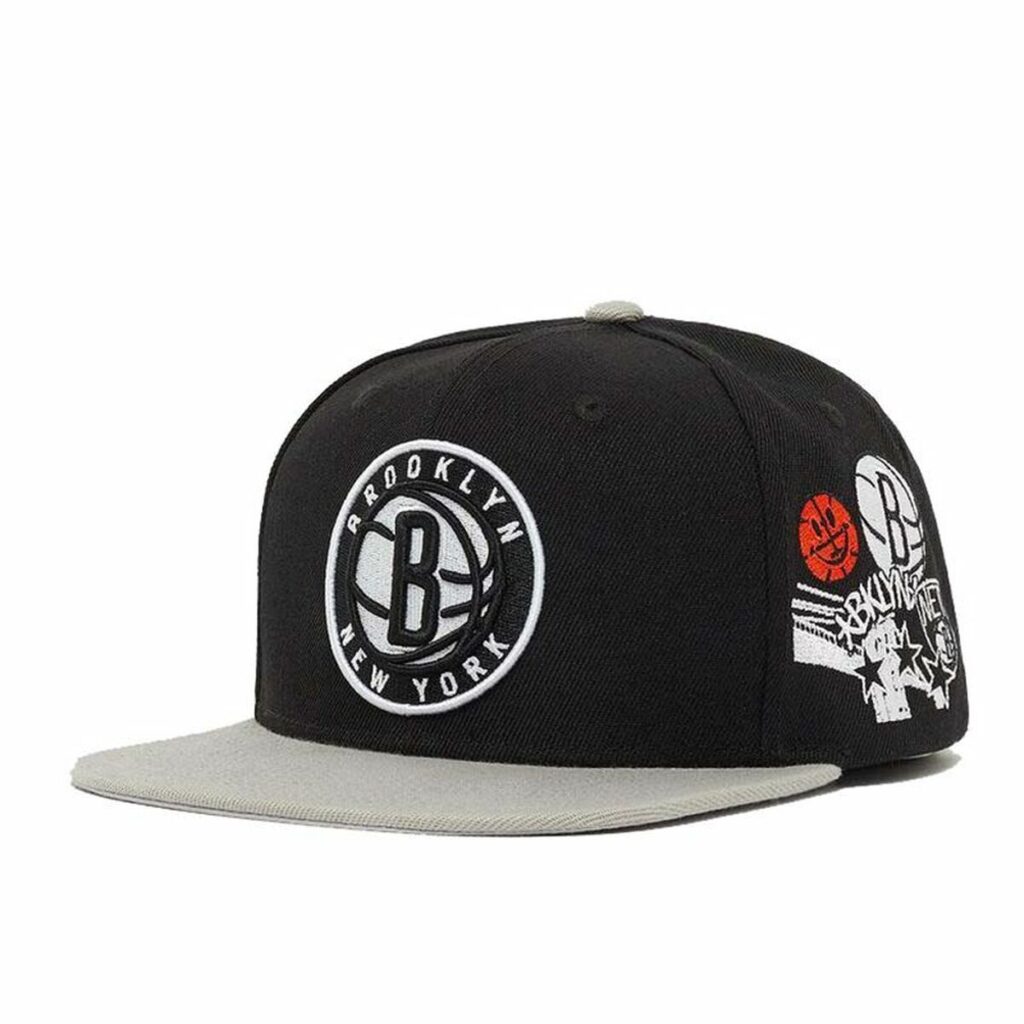Αθλητικό Καπέλο Mitchell & Ness Brooklyn Μαύρο Ένα μέγεθος