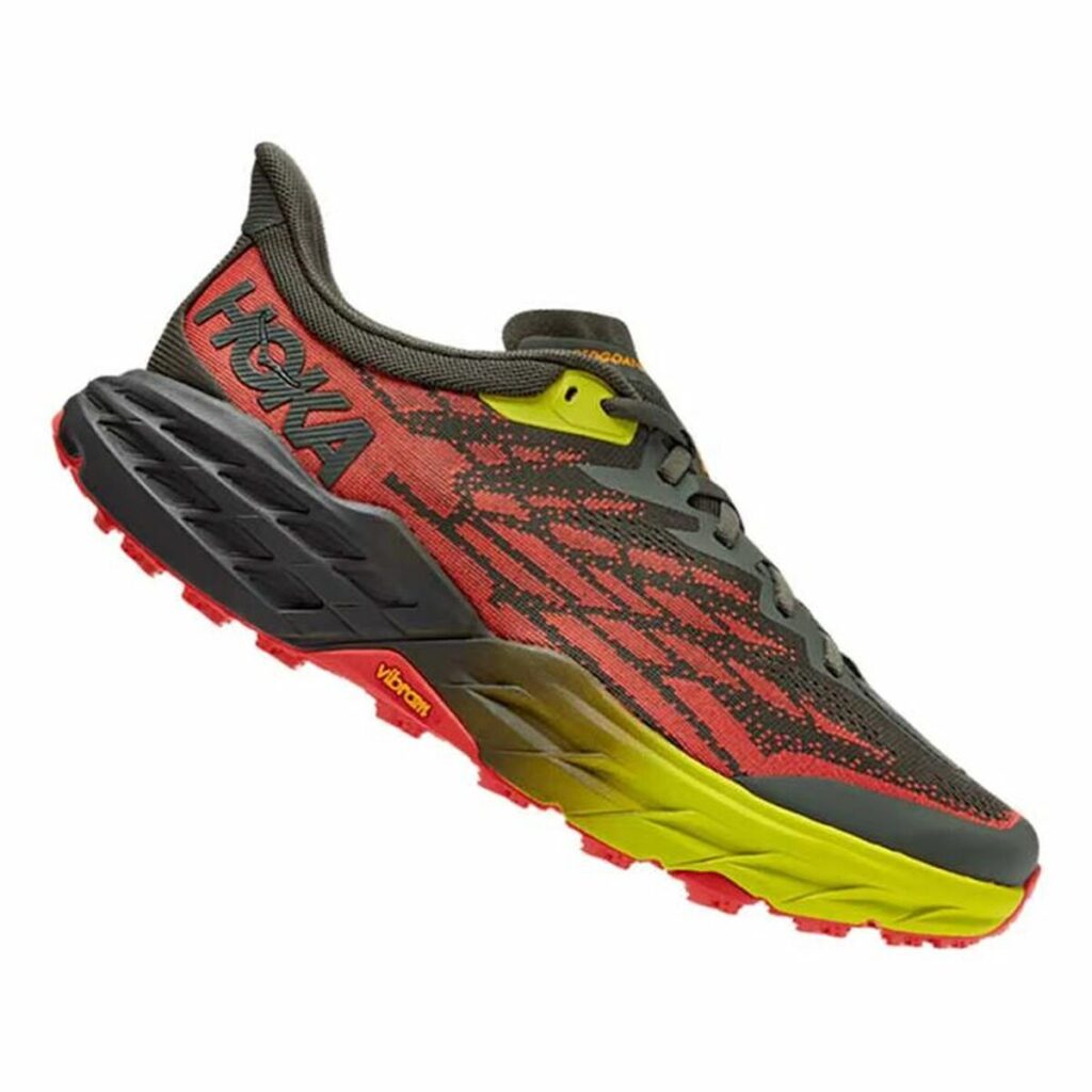 Παπούτσια για Tρέξιμο για Ενήλικες HOKA SpeedGoat 5 Κόκκινο Μαύρο Άντρες