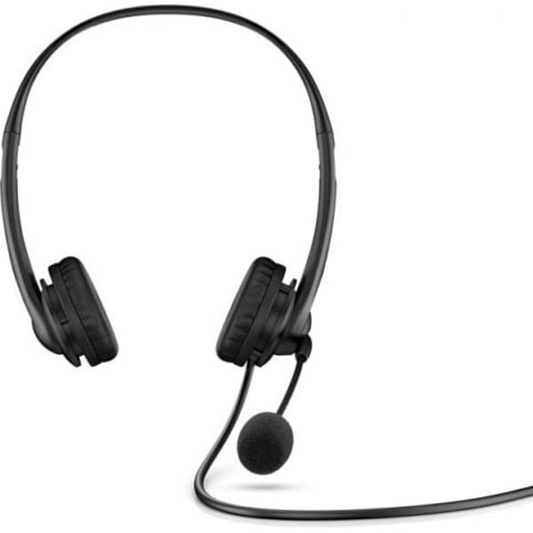 Ακουστικά με Μικρόφωνο HP WIRED Μαύρο
