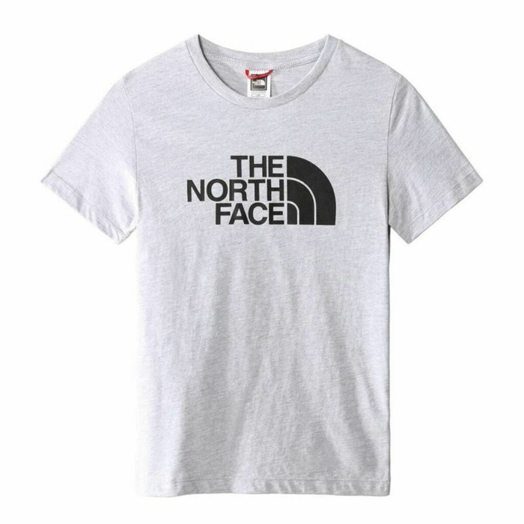 Παιδικό Μπλούζα με Κοντό Μανίκι The North Face Easy Γκρι