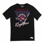 Ανδρική Μπλούζα με Κοντό Μανίκι Mitchell & Ness NBA Toronto Raptors Μαύρο Άντρες