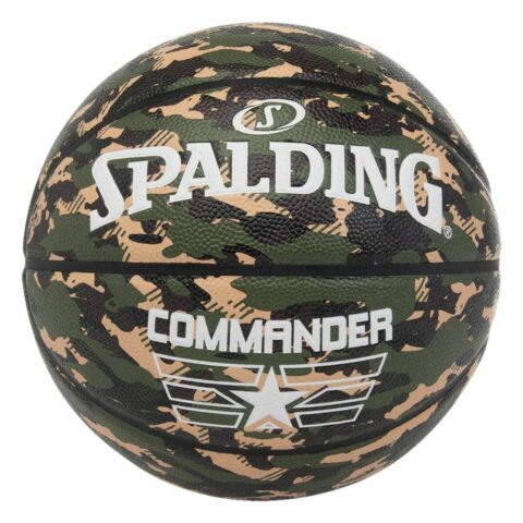 Mπάλα Μπάσκετ Spalding Commander Camo 7 Πράσινο