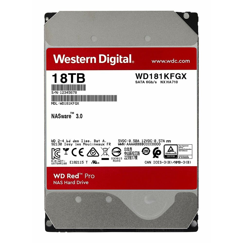 Σκληρός δίσκος Western Digital WD181KFGX 18TB 7200 rpm 3