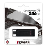 Στικάκι USB Kingston DT70/256GB Μαύρο 256 GB
