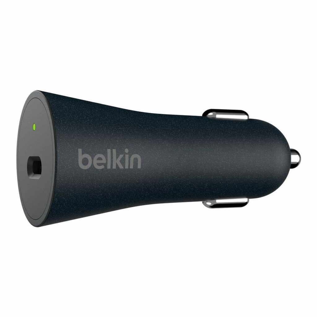 Καθολικός Φορτιστής USB για αυτοκίνητο USB + Καλώδιο USB C Belkin F7U076BT04-BLK 1