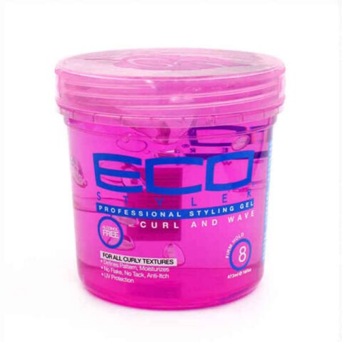 Gel για τα Μαλλιά Eco Styler Curl & Wave Pink Σγουρά Mαλλιά 946 ml