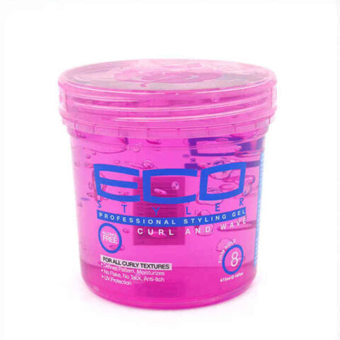 Κερί Eco Styler Styling Gel Curl & Wave Ροζ (473 ml)