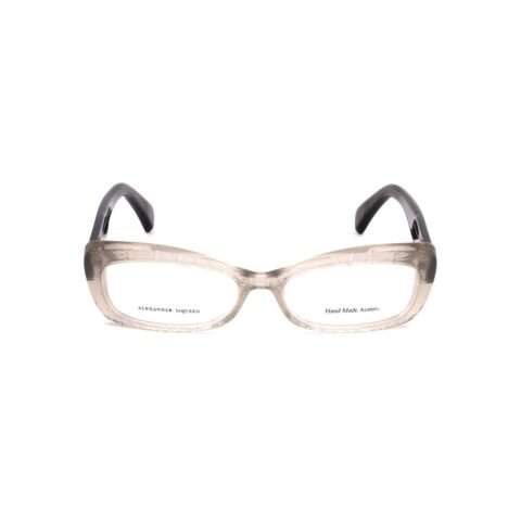 Γυναικεία Σκελετός γυαλιών Alexander McQueen AMQ-4203-K6M Γκρι Μπεζ
