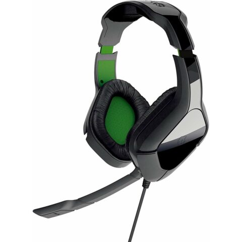 Ακουστικά με Μικρόφωνο για Gaming GIOTECK HCX1 Μαύρο/Πράσινο