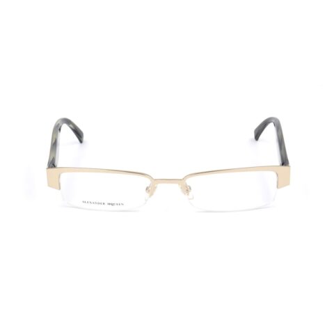 Unisex Σκελετός γυαλιών Alexander McQueen AMQ-4159-R2E ø 51 mm Χρυσό