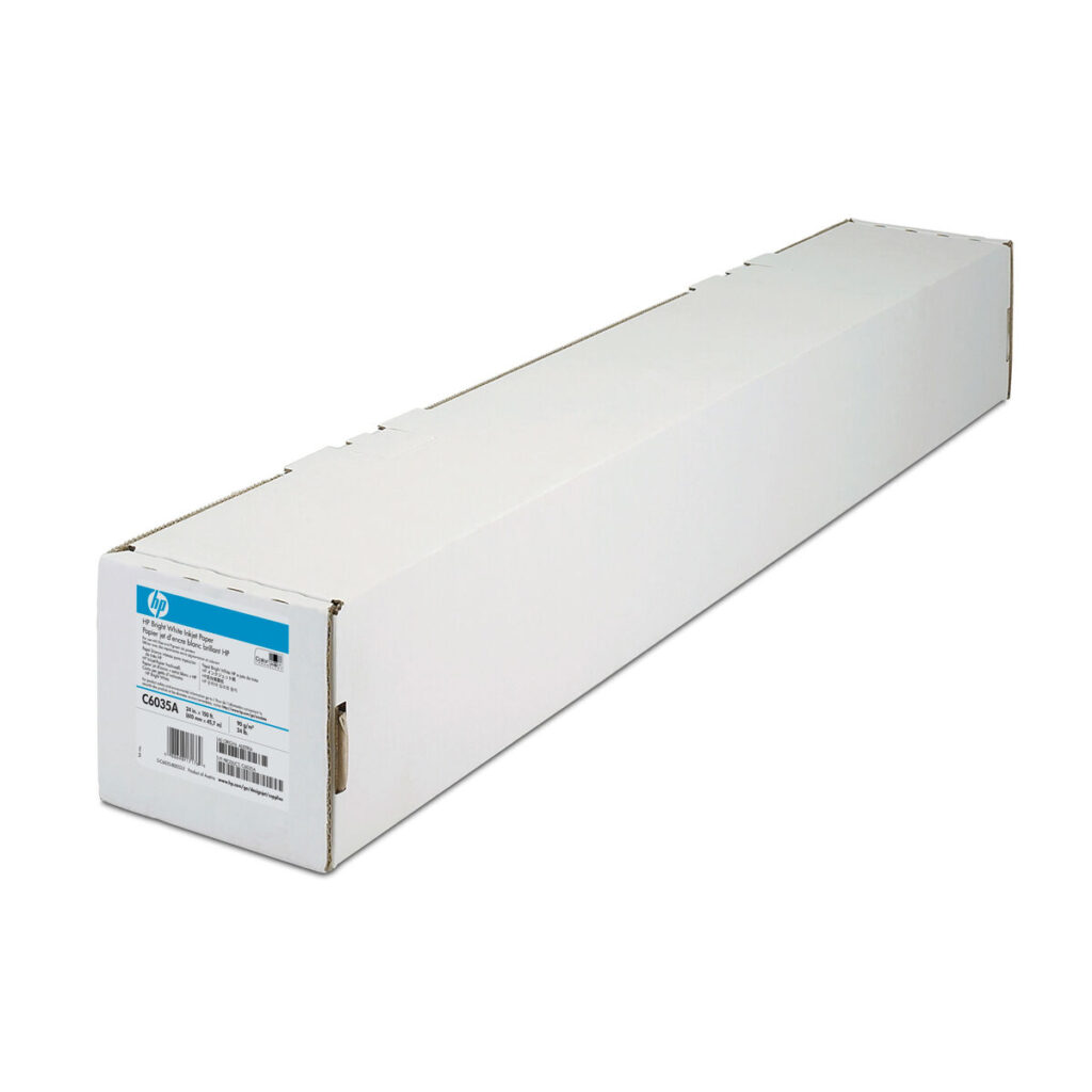 Ρολό χαρτιού για Plotter HP C6035A Λευκό 46 m Φωτεινό