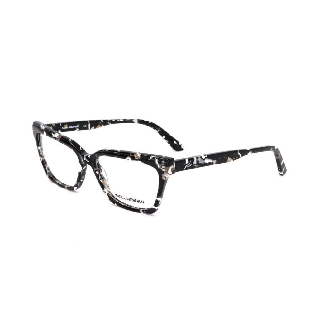 Γυναικεία Σκελετός γυαλιών Karl Lagerfeld KL6029 BLACK_WHITE