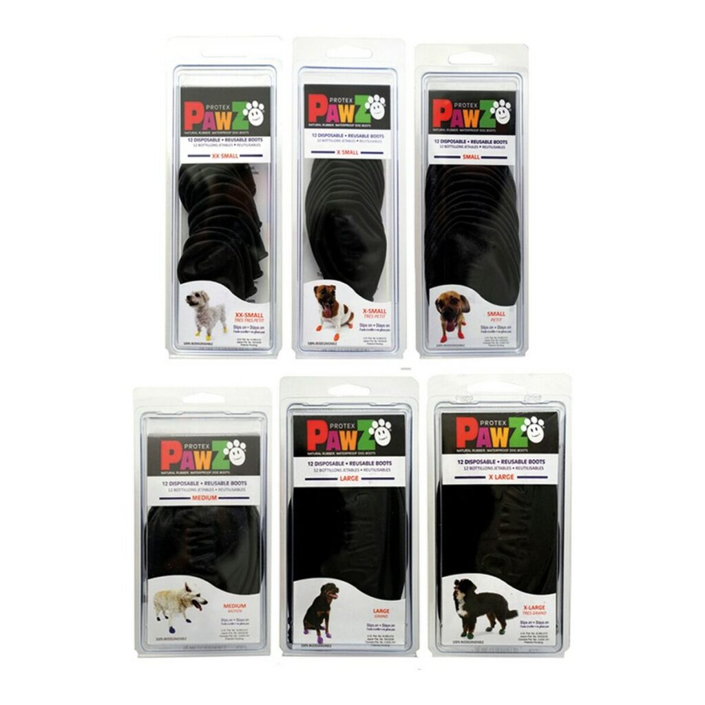 Υψηλές μπότες Pawz Μικρό Σκύλος 12 Μονάδες Μαύρο