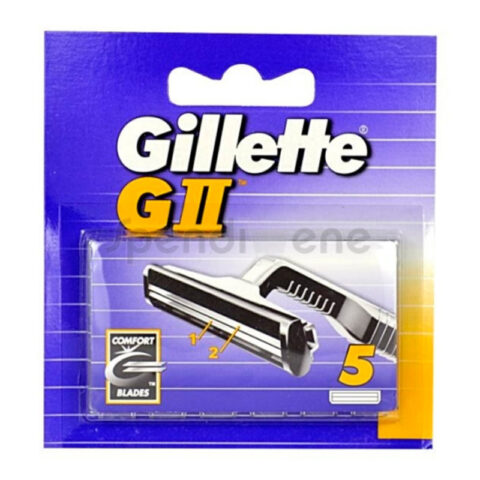 Αντικατάσταση Λεπίδων Ξυραφιού GII Gillette (5 pcs)