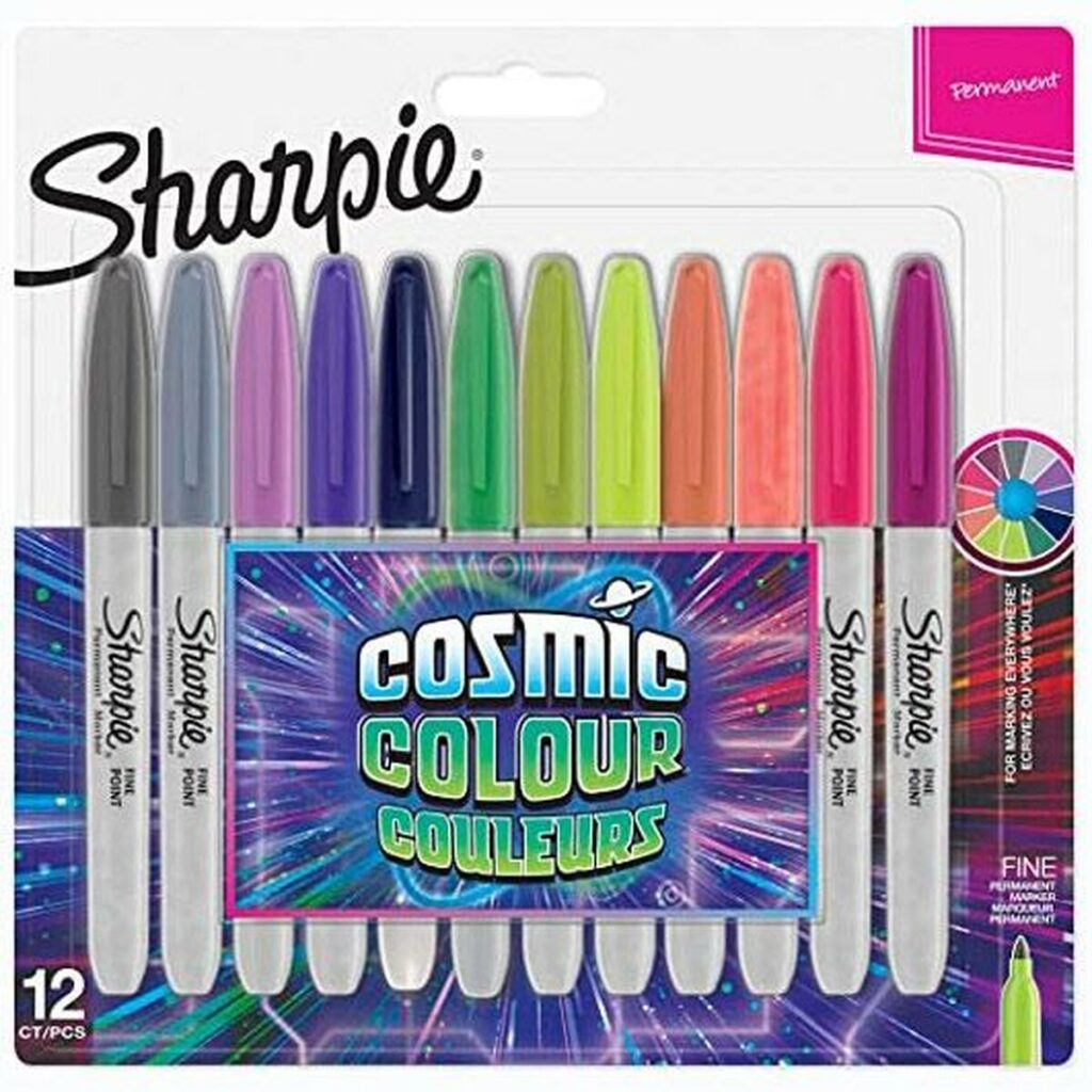 Σετ Μαρκαδόροι Sharpie Cosmic Πολύχρωμο 12 Τεμάχια