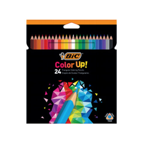 Χρωματιστά μολύβια Bic Color Up Πολύχρωμο 24 Τεμάχια
