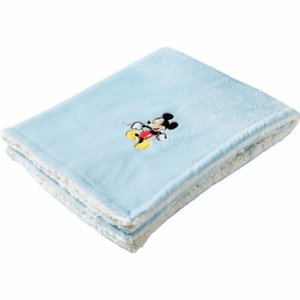 Κουβέρτα Disney Μπλε Mickey Mouse 75 x 100 cm