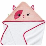 Πετσέτα- Πόντσο  με Kουκούλα Babycalin 75 x 75 cm Ροζ