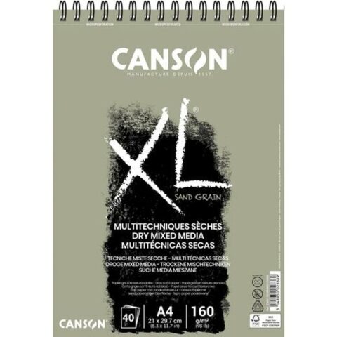 Σημειωματάριο Σχεδίου Canson Touch XL Γκρι A4 210 x 297 mm