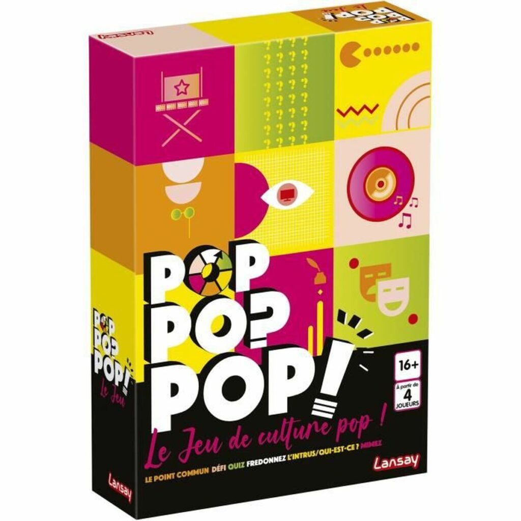 Επιτραπέζιο Παιχνίδι Lansay Pop Pop Pop - Culture