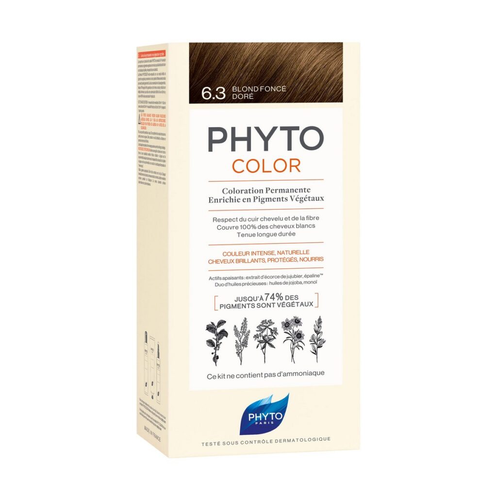 Μόνιμος Χρωματισμός Phyto Paris Phytocolor 6.3-rubio oscuro dorado