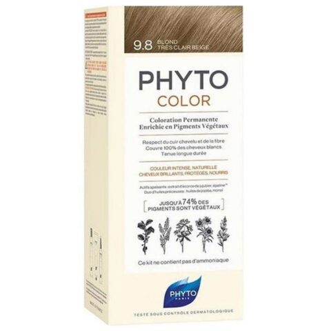 Μόνιμος Χρωματισμός Phyto Paris Color 9.8-rubio beige muy claro