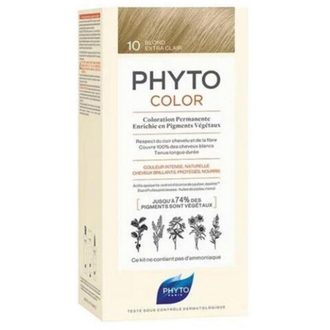 Μόνιμος Χρωματισμός Phyto Paris Color 10-rubio extra claro