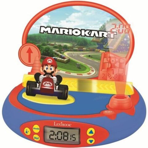 Ξυπνητήρι Lexibook Mario Kart Προβολέας Με ήχο