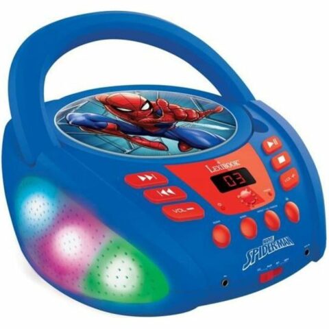 Συσκευή Αναπαραγωγής Lexibook Spider-Man Παιδικά CD Φως LED Bluetooth 5.0