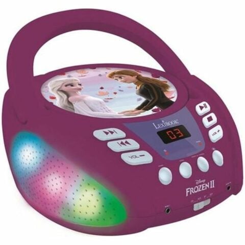 Συσκευή Αναπαραγωγής Lexibook Frozen Παιδικά CD Φως LED Bluetooth 5.0