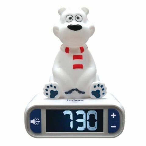 Ξυπνητήρι Lexibook Polar Bear  3D Με ήχο